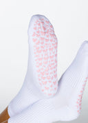 Pilates Grip Socks - Baby Pink
