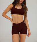 DYNAMIC SEAMLESS BRA - CHOCOLATE