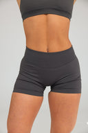 BUY 2 GET 1 FREE FRIDAY SALE HIGH CONTOUR SHORTS - CHARCOAL