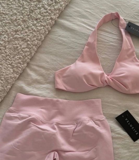 TWISTED HALTER BRA - BABY Doll