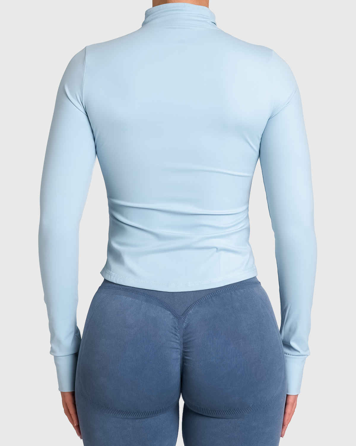SEAMLESS CONTOUR JACKET - LIGHT BLUE