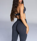 HIGH CONTOUR LEGGINGS- CHARCOAL